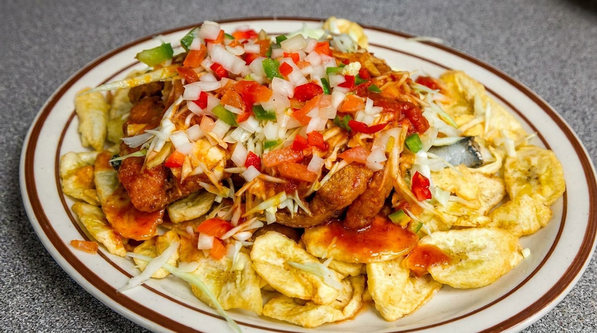 Pollo estilo Honduras